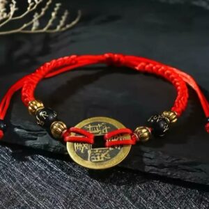 BRACCIALE IN FILO ROSSO FENG SHUI