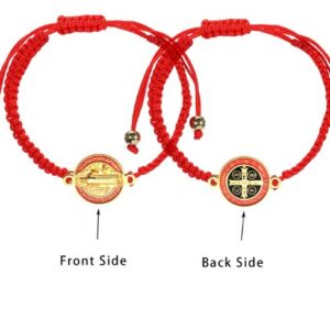 BRACCIALE FILO ROSSO SAN BENEDETTO