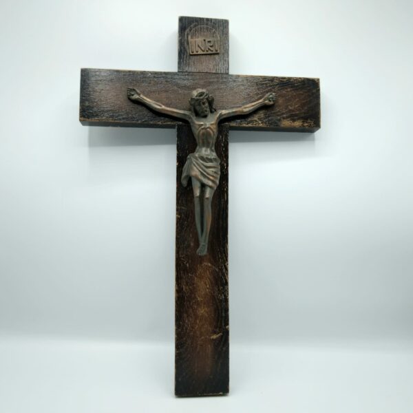 CROCEFISSO IN LEGNO-CM 40X26