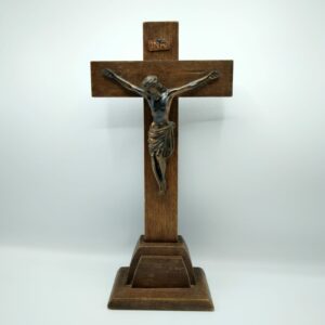 CROCEFISSO CON BASE-CM 33X17