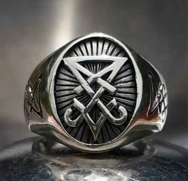 ANELLO CON SIGILLO DI LUCIFERO