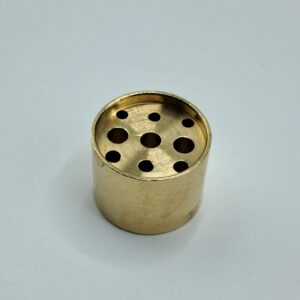 BRUCIA INCENSO TONDO IN OTTONE - CM 1,90