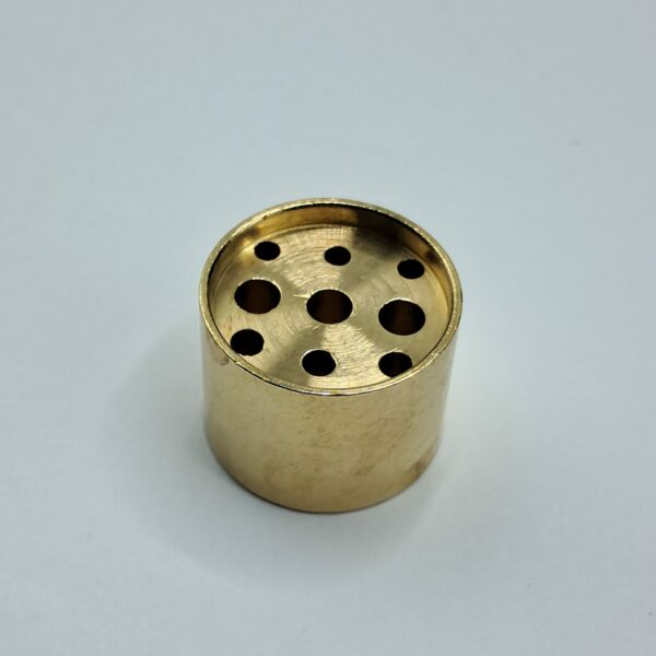 BRUCIA INCENSO TONDO IN OTTONE - CM 1,90